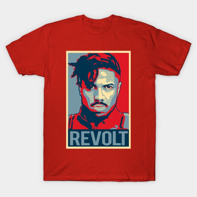 Killmonger's Revolt T-Shirt by lsjordan